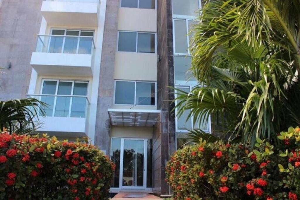 Condo/ Depa - Marea Azul - Playa Del Carmen Eksteriør billede